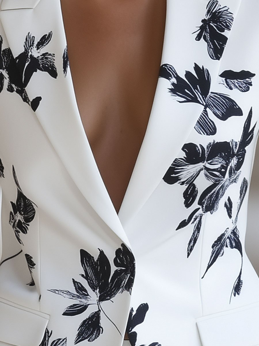 Isabelle | Floral Printed Blazer