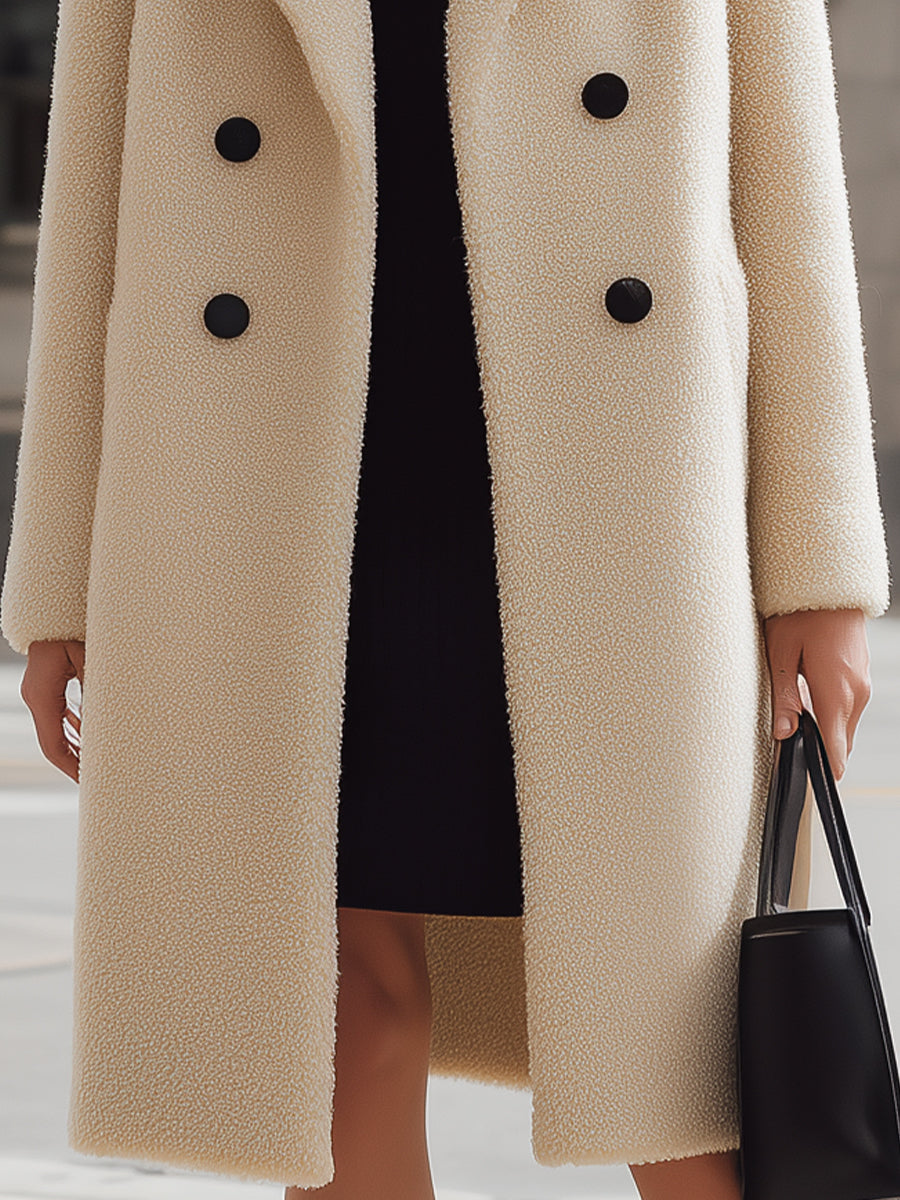 Elena | Textured Wool Coat
