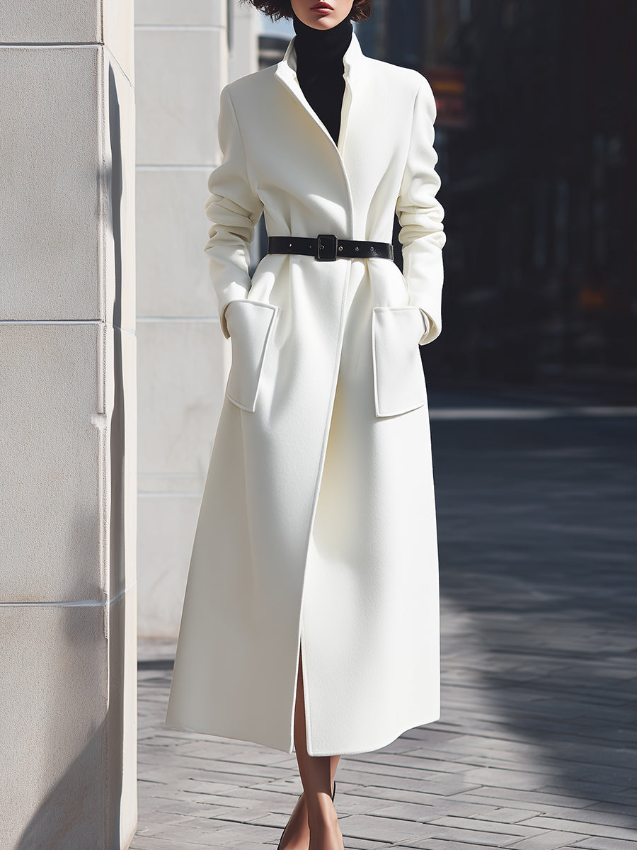 Elena | Belted Wool Coat