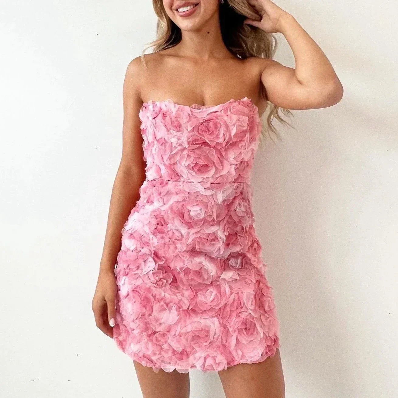 Celestiana | Strapless Mini Dress