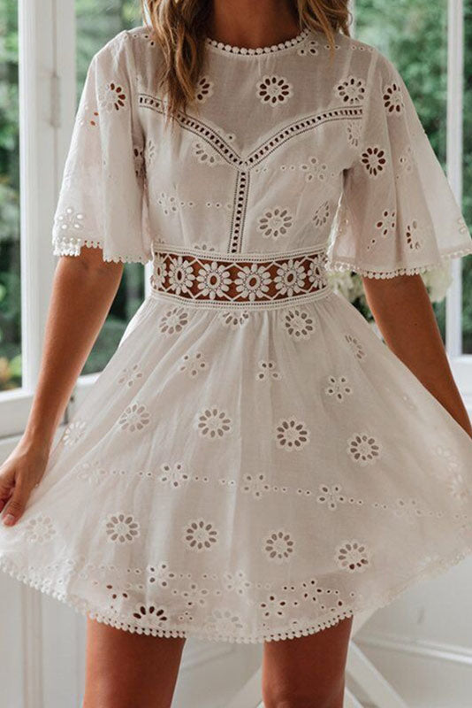 Arabella Celestine | Eyelet Dress