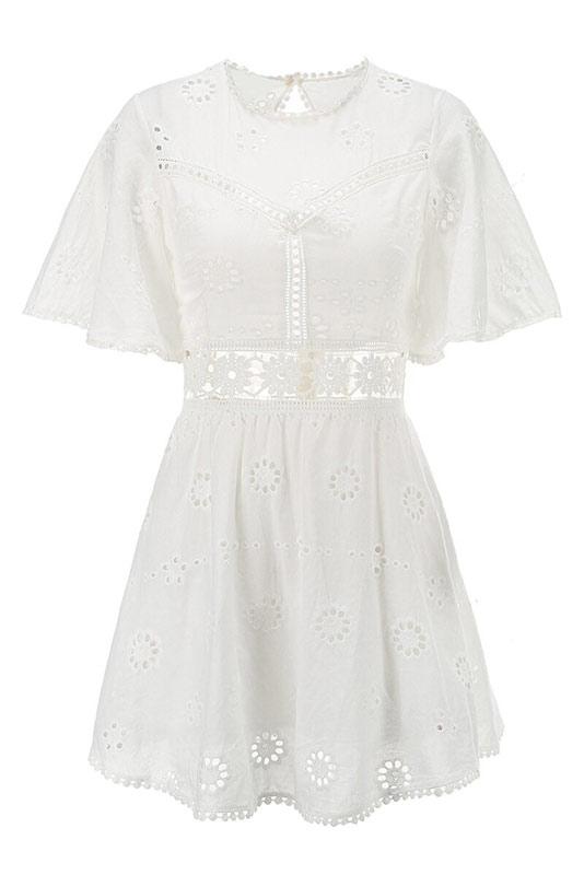 Arabella Celestine | Eyelet Dress