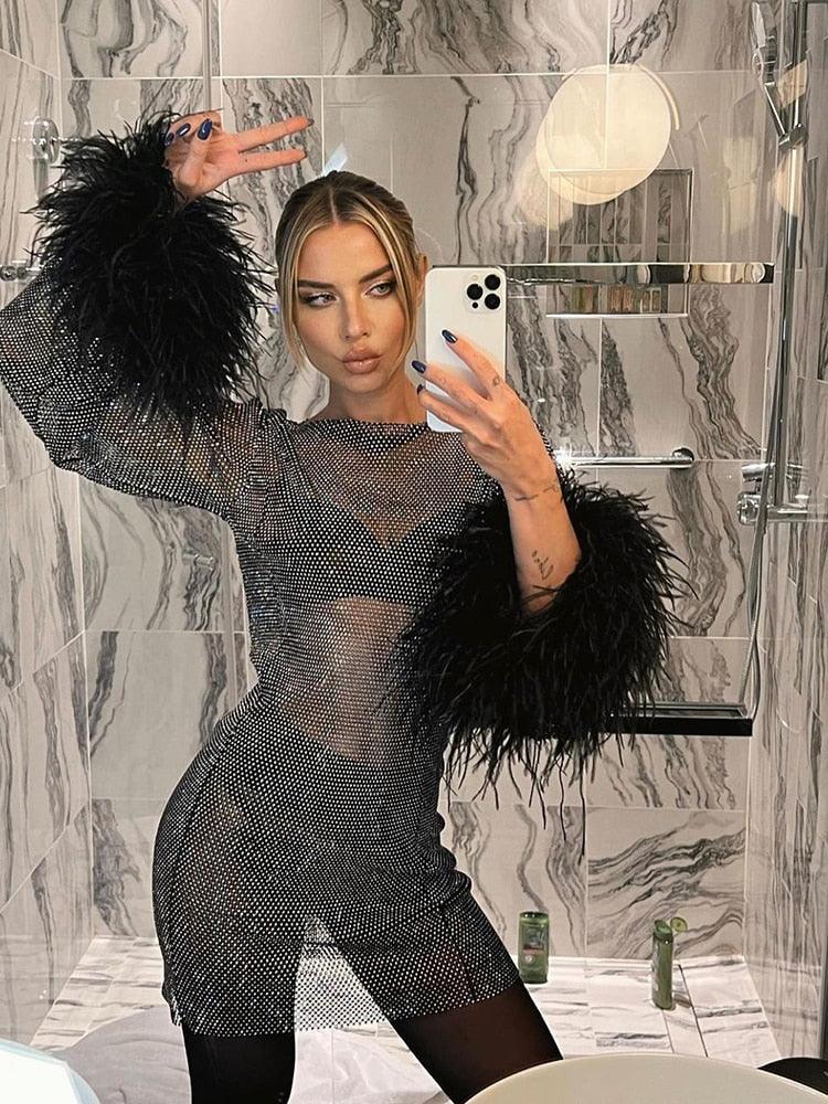 Moonlightia | Sequin Mini Dress