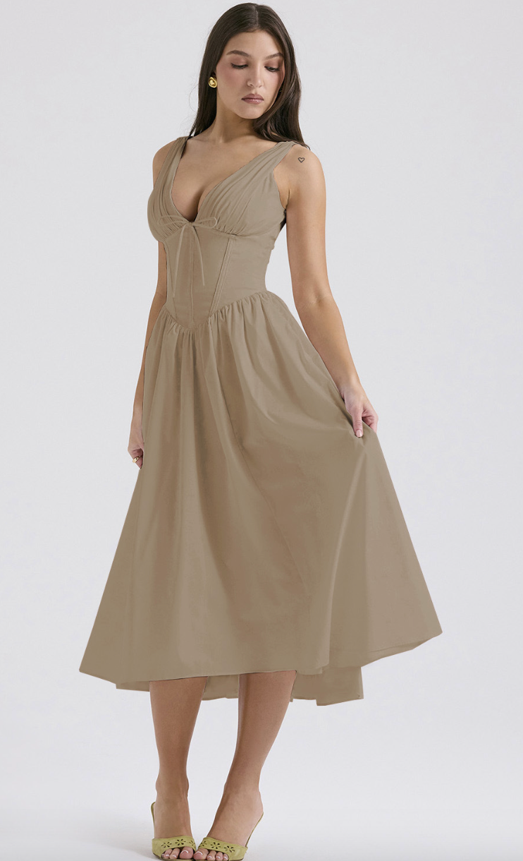 Nova | Evening Dress Sleeveless V-Neck