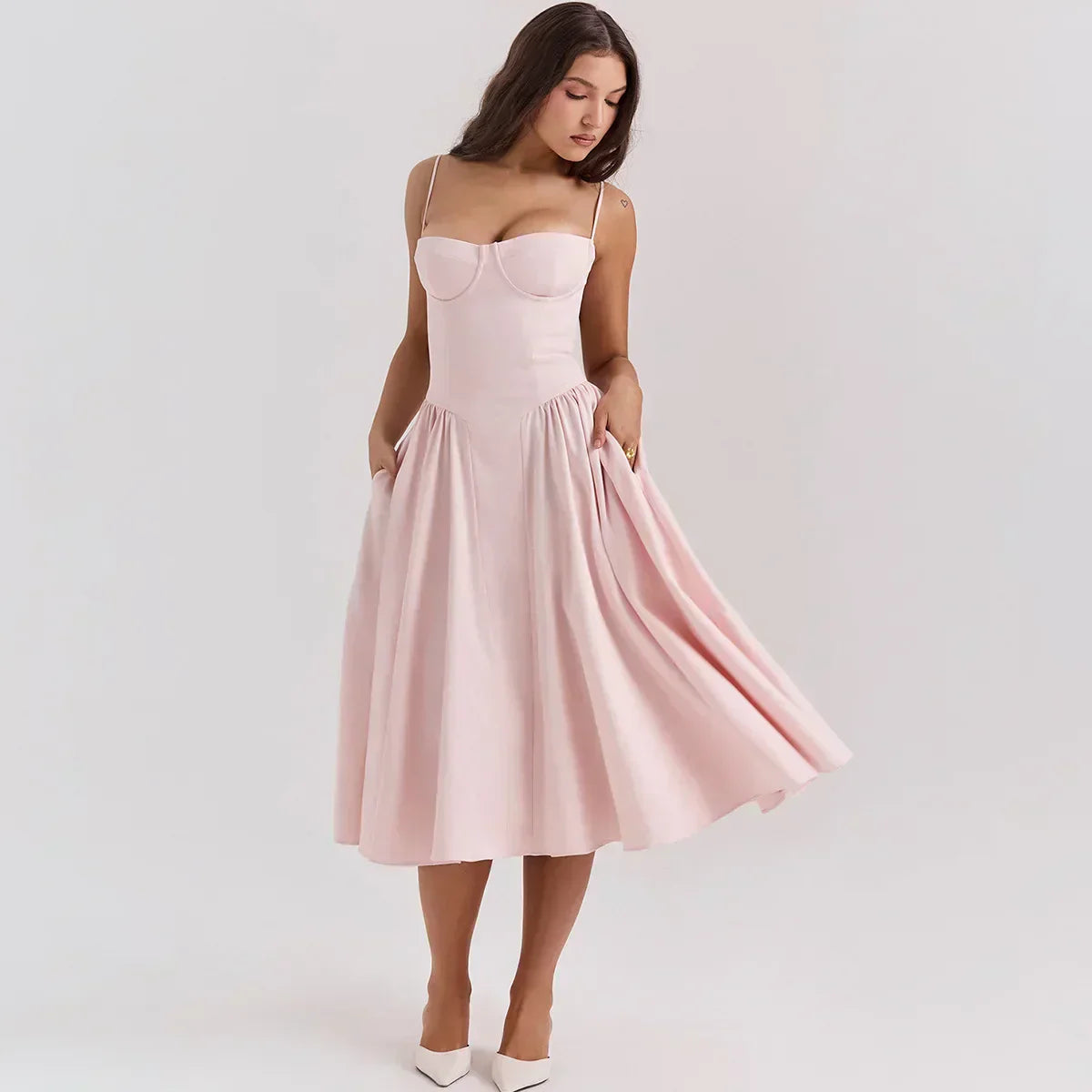 Nova | Corset Dress Sweetheart Neckline