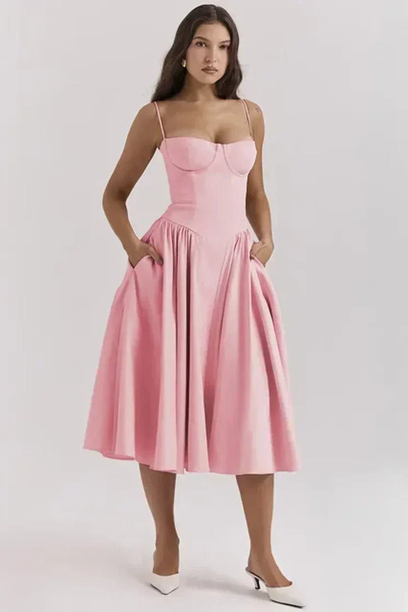 Nova | Corset Dress Sweetheart Neckline